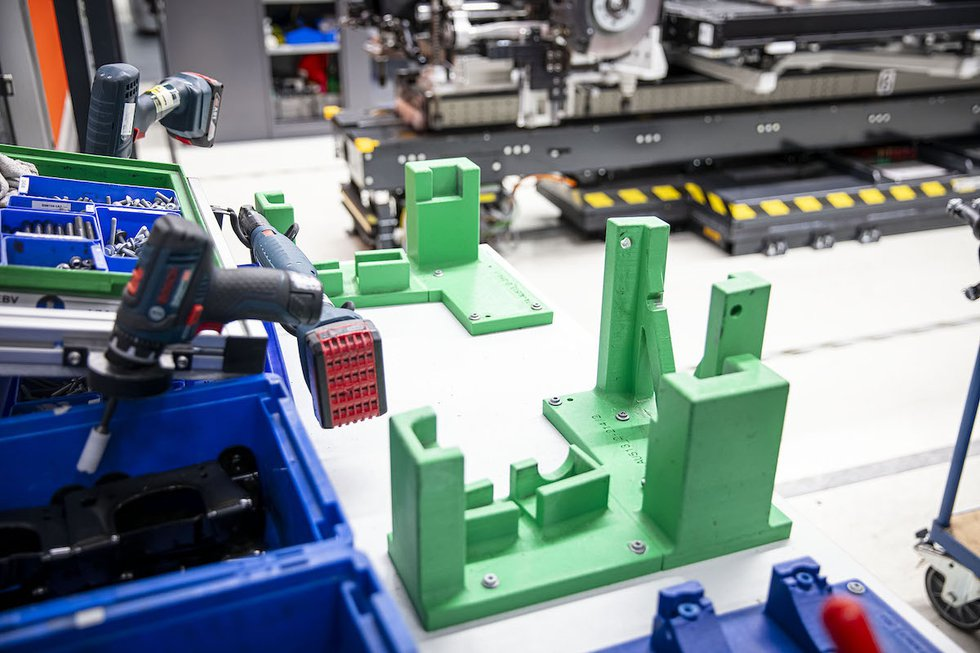 Fixture impreso en 3D para línea de ensamblaje automotriz
